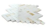 Chevron & Herringbone Sunrise Polished Mosaic Tile