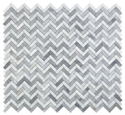 Chevron & Herringbone Long Loft 11x12.5 Marble Mosaic