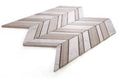 Chevron & Herringbone Shadow Loft Mosaic
