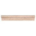 Chiaro Crown Molding 1x2 Honed Travertine Trim