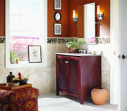 Chiaro Pencil 3/4x3/4 Honed Travertine Trim