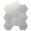 Chicago Exa Ash 8.5x9.8 Hexagon Ceramic Tile