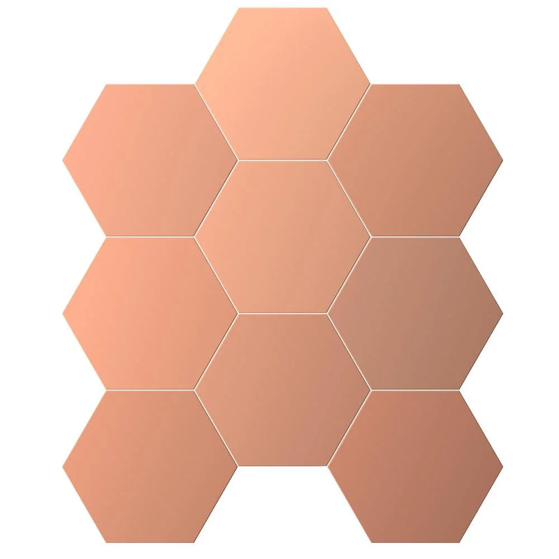 Chicago Exa Ginger 8.5x9.8 Hexagon Ceramic Tile