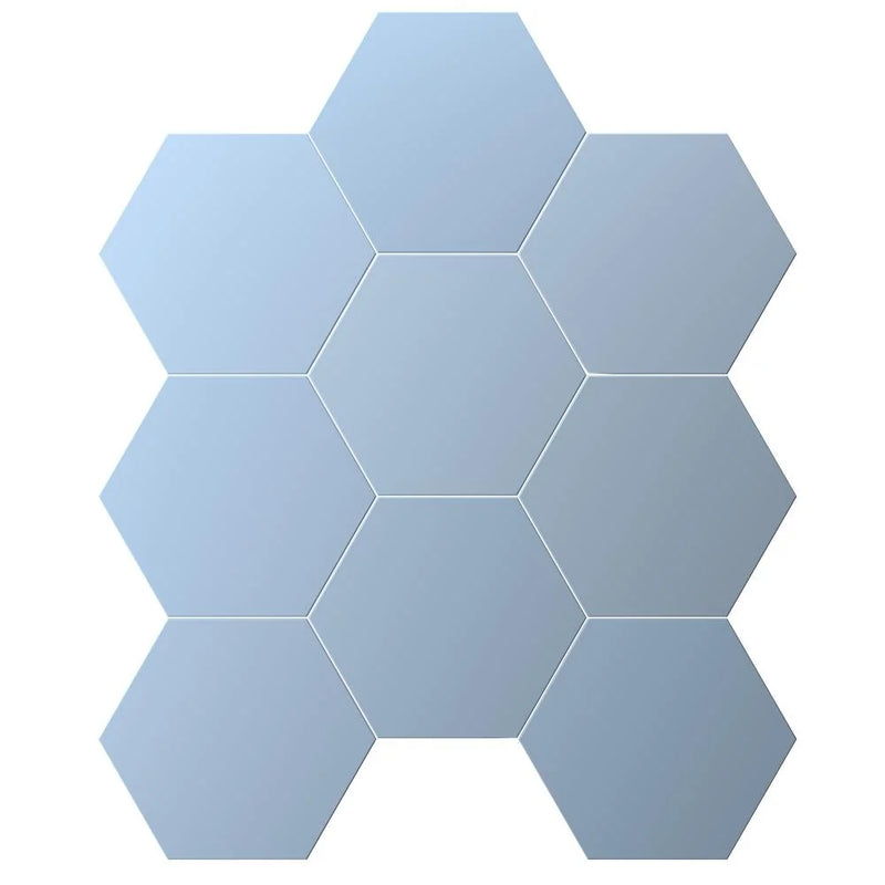 Chicago Exa Ocean 8.5x9.8 Hexagon Ceramic Tile