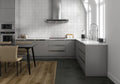 Chicago Exa Charcoal 8.5x9.8 Hexagon Ceramic Tile