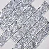 Chilcott Bright 2x6 Subway Misc. Glass Mosaic Tile