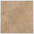Chiseled Travertine Noce 18x18 Honed Filled Tile