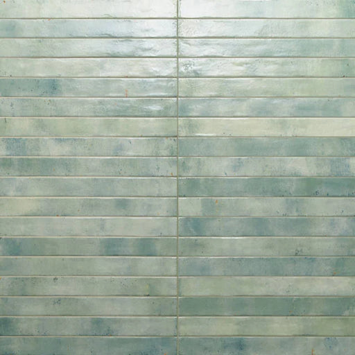 Chroma Aquamarine 18x2 Gloss Ceramic Field Tile