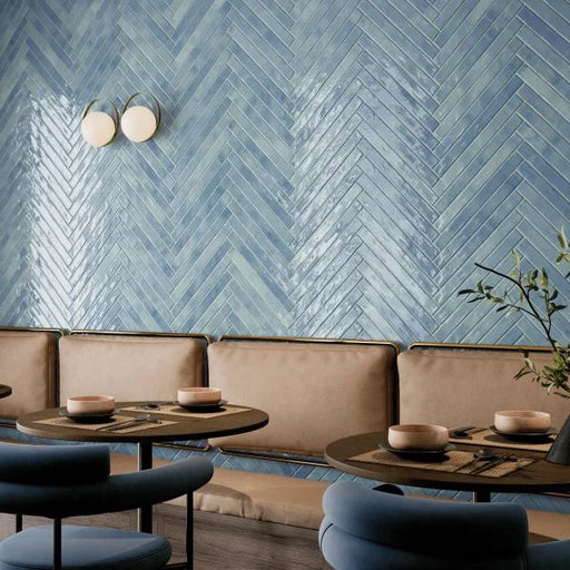 Chroma Sky 18x2 Field Gloss Ceramic Tile