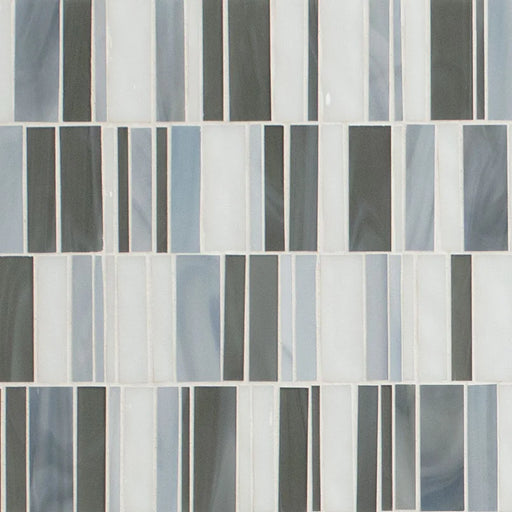 Citi Stax Lapis 3mm Glass Mosaic Tile