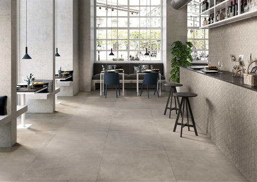 Citylife Ash 3x12 Surface Bullnose Porcelain Trim