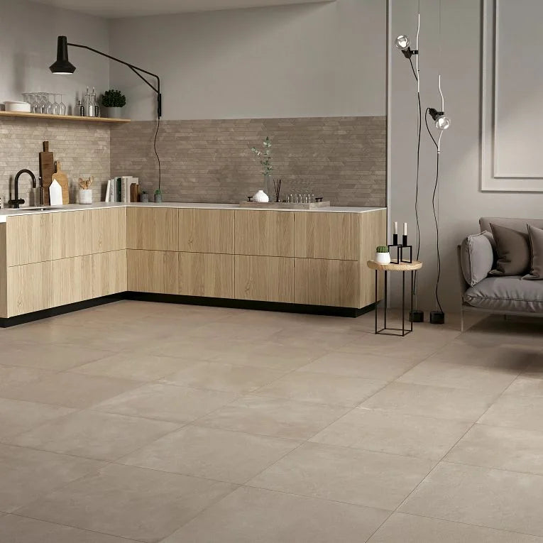 Citylife Sand 3x12 Surface Bullnose Porcelain Trim