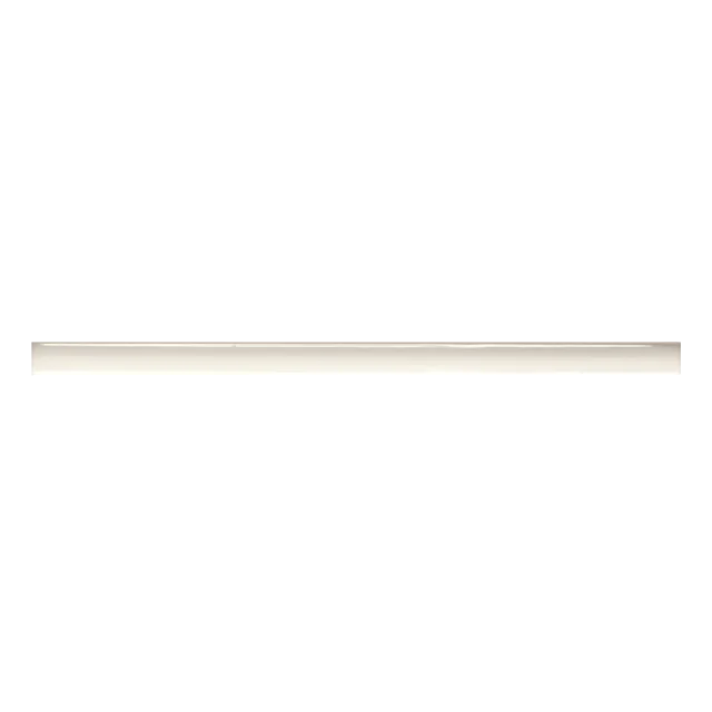 Clara Ivory 12x0.5 Glossy Jolly Ceramic Trim