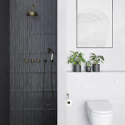 Clara Noir 2-3/4x11 Matte Ceramic Wall Tile