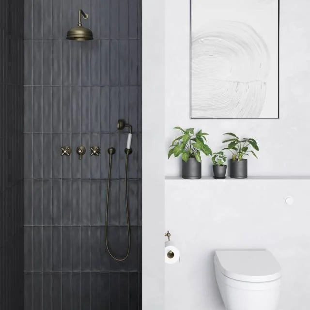 Clara Noir 2-3/4x11 Matte Ceramic Wall Tile