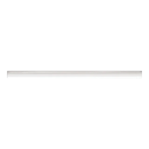 Clara White 12x0.5 Glossy Jolly Ceramic Trim