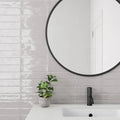 Clara White 12x0.5 Glossy Jolly Ceramic Trim