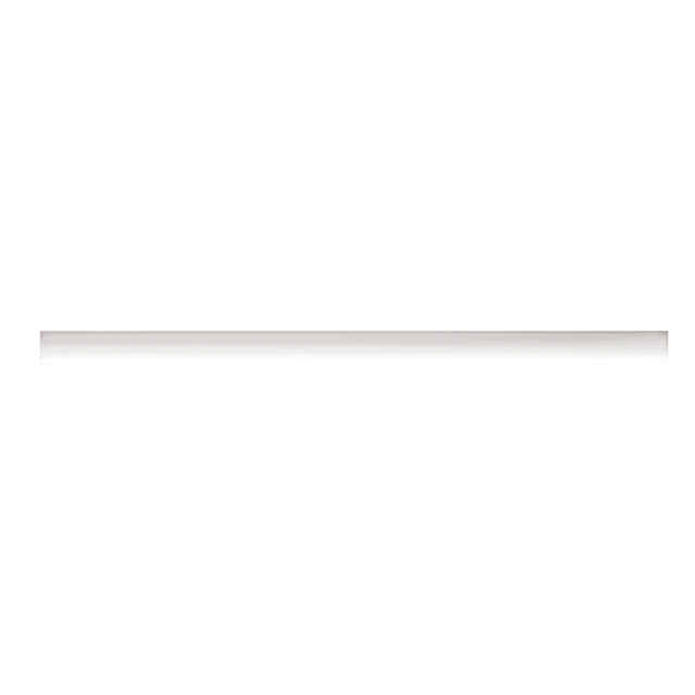 Clara White 12x0.5 Matte Jolly Ceramic Trim