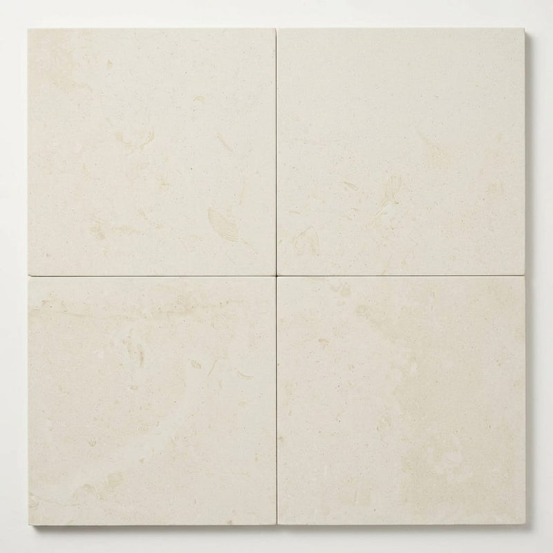 Classic 18x18 Honed Limestone Tile close-up