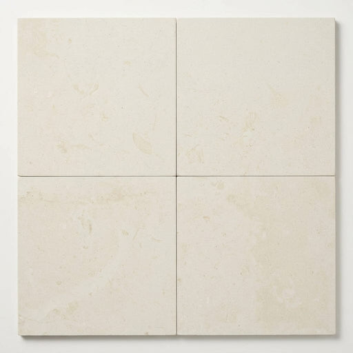 Classic 18x18 Honed Limestone Tile close-up