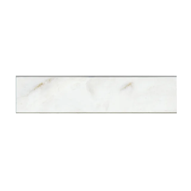 Classic 2.0 Calacatta Oro 12x3 Bullnose Porcelain Trim