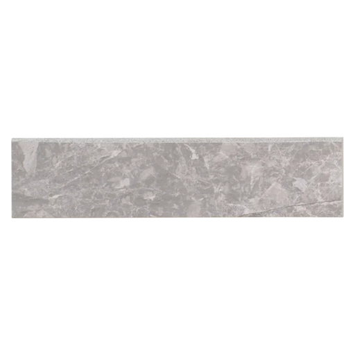 Classic Bardiglietto 12x3 Bullnose Porcelain Trim