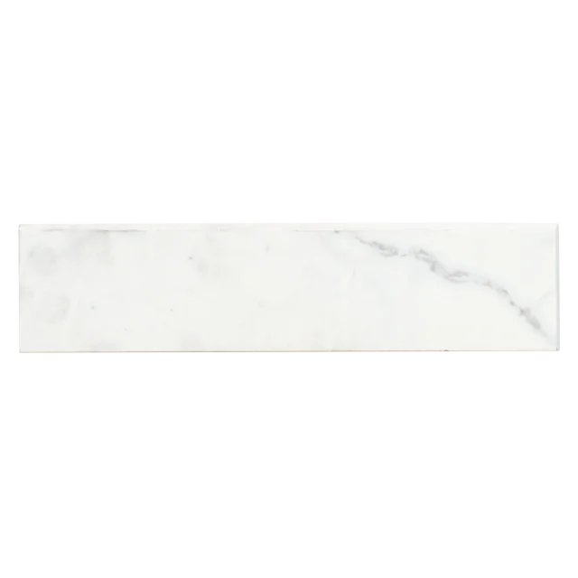 Classic Statuarietto 12x3 Marble Bullnose