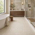 Classico 18x36 Vein Cut Travertine Honed Filled Tile — Primary Bath floor