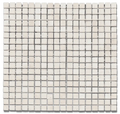 Classico 5/8x5/8 12x12 Sheet Natural Travertine Mosaic