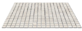 Classico 5/8x5/8 12x12 Sheet Natural Travertine Mosaic