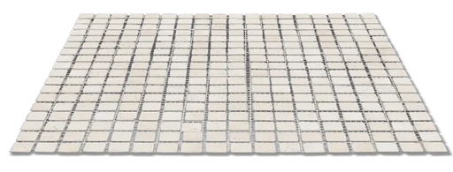 Classico 5/8x5/8 12x12 Sheet Natural Travertine Mosaic