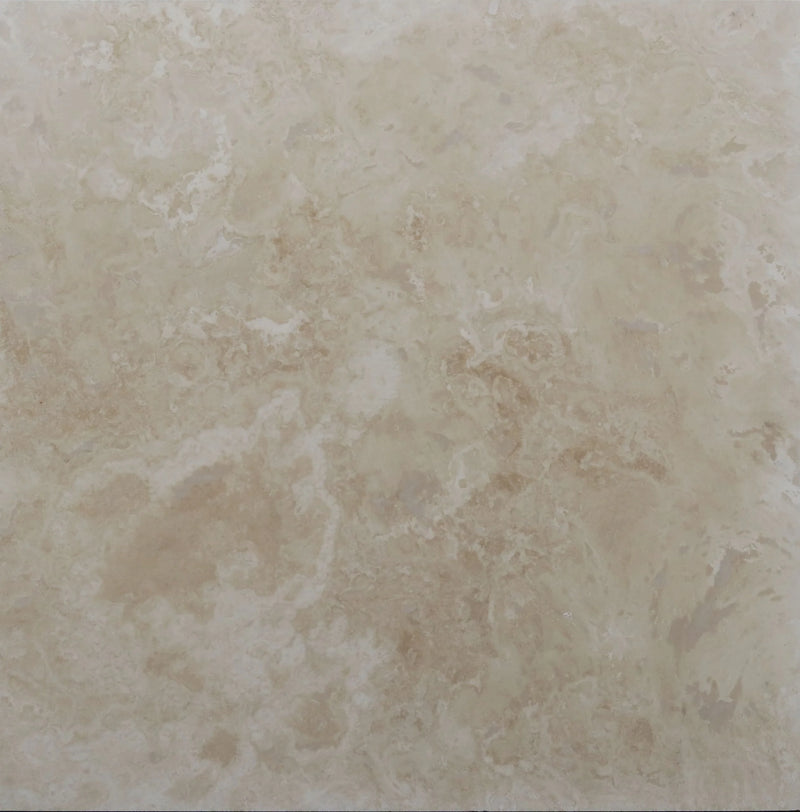 Cross Cut Travertine Classico 12x12 Polished Filled Tile