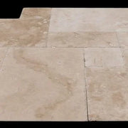Classico 16 Sq Ft Pattern Honed Filled Chiseled Travertine Tile