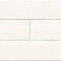 Classique White Carrara 4x16 Glossy Porcelain Tile
