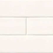 Classique White Carrara 4x16 Glossy Porcelain Tile