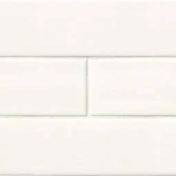 Classique White Carrara 4x16 Glossy Porcelain Tile