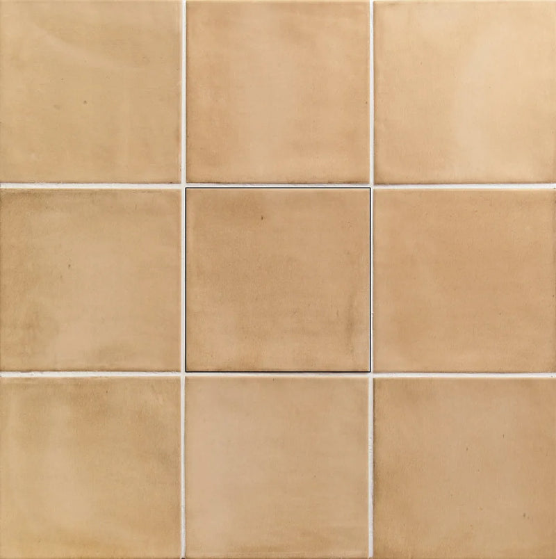 Clay 7x8 Porcelain Hexagon - Sand