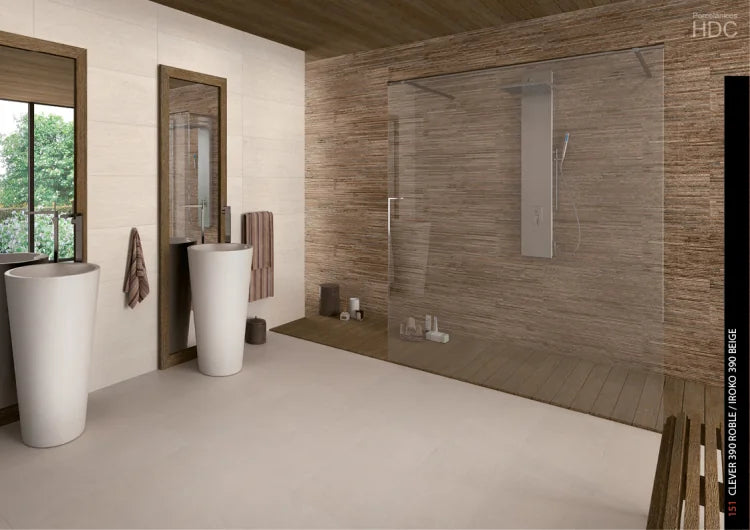 Clever 390 Roble 13x36 Porcelain Tile