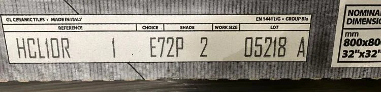 Climb 10 Bianco 32x32 Porcelain Tile