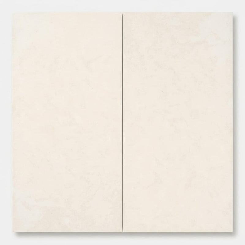 Cloudy Limestone 12x24 Brushed Tile close-up