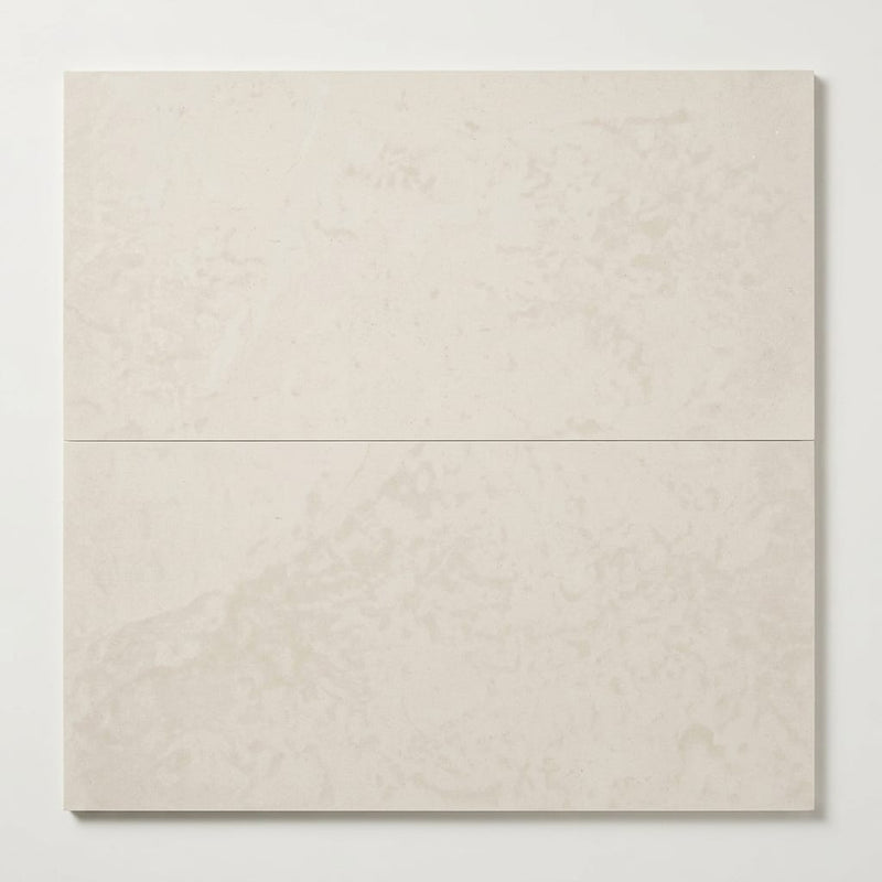 Cloudy Limestone 18x36 Brushed Tile close-up