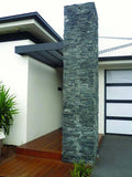 Coal Canyon 6x18 Corner Splitface Quartzite Ledger Stone