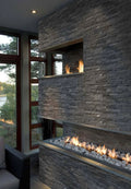 Coal Canyon 6x18 Corner Splitface Quartzite Ledger Stone