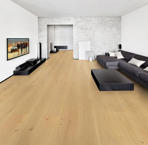Compass Garvey 9-1/2xRL(24-87) Wirebrushed UV Lacquer 4mm Oak Engineered Hardwood Flooring