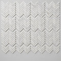 Completa Calacatta Gris 1x4 Herringbone Honed Marble Mosaic close-up