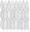 Completa Marble Series Calacatta Gris Feather Honed Mosaic
