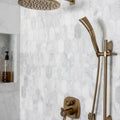 Completa Calacatta Gris Honed Lotus Mesh Marble Mosaic
