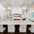 Completa Calacatta Gris Honed Lotus Mesh Marble Mosaic