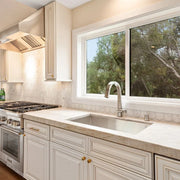 Completa Calacatta Gris Honed Lotus Mesh Marble Mosaic