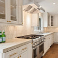 Completa Calacatta Gris Honed Lotus Mesh Marble Mosaic